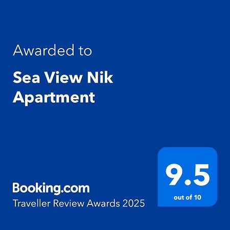 Sea View Nik Apartment Durrës Zewnętrze zdjęcie